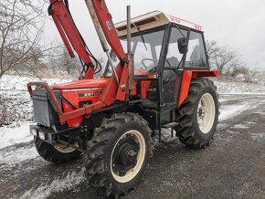 ZETOR 6045 S ČELNÍM NAKLADAČEM QUICKE A SPZ - 3