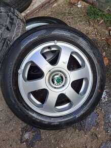 Alu kola 5x100 Octavia,Fabia,Roomster,Rapid 195/65 R15 - 3