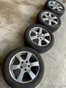 Alu kola rozteč 5x112 se zimní pneu 205/55/16 - 3