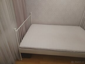 Ikea kovova postel vcetne matrace - 3