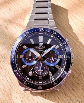 CASIO EDIFICE EFS-S600D-1A2VUEF Saphire Solar, záruka. - 3