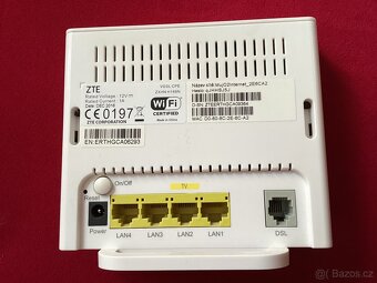 Modem ZTE VDSL CPE ZXHN 168N od O2 - 3