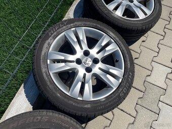 Originální alu kola Peugeot R17 4x108 7jx17 et29 215/50/17 - 3