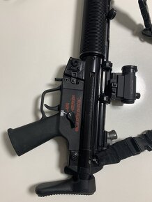 Airsoft WE MP5 GBB + 4x 45r zásobníky - 3