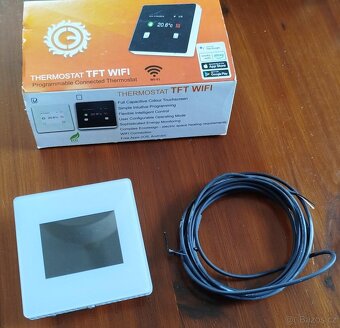 Prostorový termostat TFT Wifi (white) | Fenix - 3