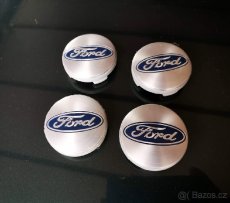 středové krytky Ford 54mm stribrne cerne modre cervene - 3