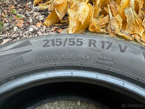 4ks letní pneu Continental EcoContact 6 215/55 R17 - 3