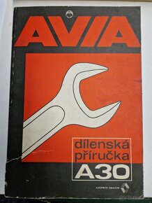 AVIA Dílenská příručka + katalog náhradních dílů VÍCE KUSŮ - 3