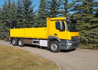 Mercedes-Benz Antos 2540 6x2 - valník s hydraulickou rukou - 3