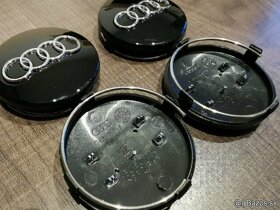 Audi středové kryty 60mm černé - 3