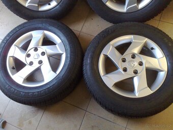 alu kola 5x114,3 r16 original dacia duster zimaky 215/65/16 - 3