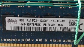 53x 8GB DDR3 1600 a 1333 Mhz (RDIMM ECC registrované) - 3