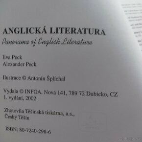 Anglická literatura - NOVÁ - 3