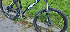 26" Horské kolo GIANT shimano XT 3x10 , brzdy SLX, kola Reme - 3