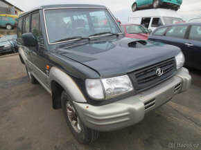 HYUNDAI GALLOPER - 2.5 tdi díly - 3