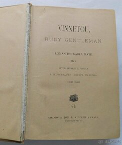 May - Vinnetou, 3 díly, 1908, původní vazby - 3