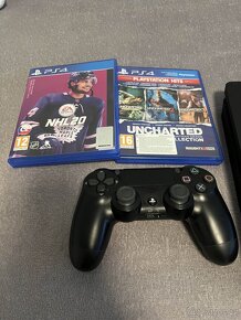 Playstation 4 slim 500gb + 2 hry - 3