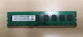 8GB,4GB,1GB DDR3-1600 - 3