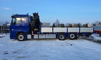 Mercedes-Benz Actros 2545 6x2 - valník s hydraulickou rukou - 3