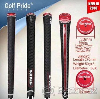 Gripy Golf PRIDE modrý - MIDSIZE - 3