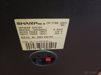 Reproduktory SHARP CP 7700 HMK3 250 Watt - 3