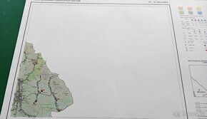 Mapy geochemie povrch vod - HK, Pardubice- 9 ks - 3