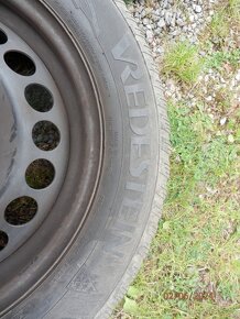 4xObutá zimní sada kol na OPEL CORSA D  185/65 R15 4x 6,1MM - 3