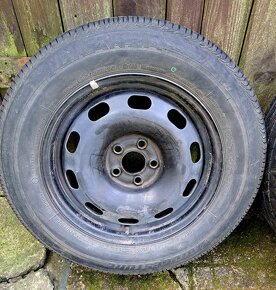 4x letní 195/65R15, rozteč 5x112 - 3