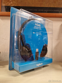 sluchátka (headset) Logitech H340 /NOVÁ/ - 3