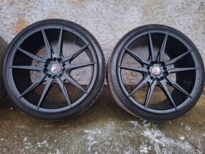 Alu kola R19 5x112 Japan Racing+letní pneu 225/35/19 Dunlop - 3