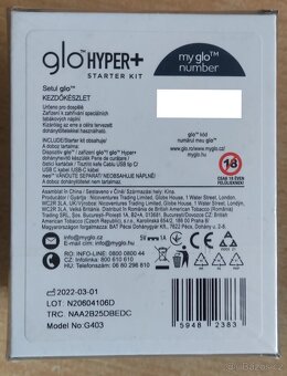 Glo Hyper+ Gold Starter Kit Zlatá - 3