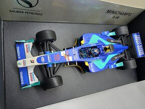 2X SAUBER C18 JEAN ALESI A C22 H.H.FRENTZEN MINICHAMPS 1:18 - 3