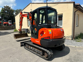 Pásový bagr KUBOTA KX042-4,prodloužené rameno,4200kg - 3