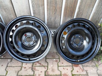 17 plechové disky 5x112 ET 38,Škoda,VW,Seat,Audi - 3