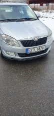 Podspoiler škoda Fabia 2 facelift - 3