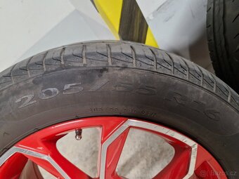 Prodám kola Škoda VW 205/55 R16 rozteč 5x112 - 3