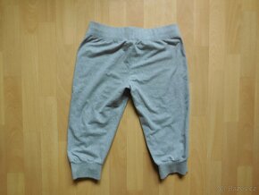dámské Nike sv.šedé tepláky kalhoty 3/4 délka pumpky elast. - 3