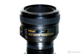 Nikon Nikkor AF-S 1,8/50mm G + UV Kenko TOP STAV - 3