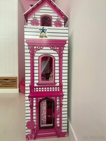 Dřevěný domeček pro panenky Barbie - Amelia - 3