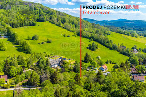 Prodej pozemku k bydlení, 1742 m², Svor - 3