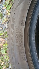 Prodám pneumatiky Bridgestone brizzak LM005, použité - 3