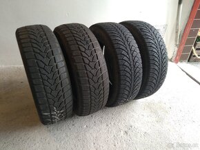 Prodám zimní gumy Uniroyal +Fulda 185/60 R15 DOT 1123 - 3