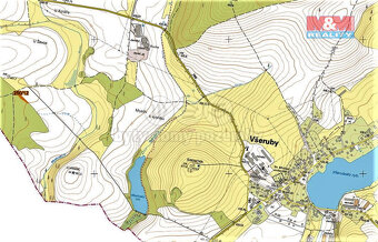 Prodej lesa, 892 m², Myslív u Všerub - 3