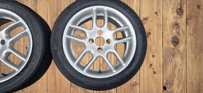 ALU PLATIN 15" 4x100 ET35 s letními pneu 195/50/15 - 3