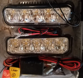 Světla pro denní svícení (Mycarr)-DRL-2x5 LED.12/24V. - 3