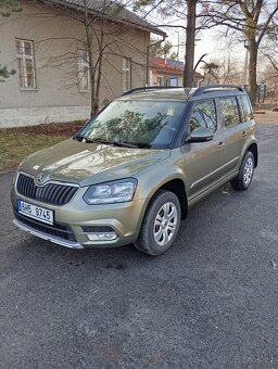 Škoda Yeti 2.0tdi,81kw,6rychlostí,4x4,tažné,Čr,rok 2016 - 3