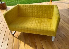 Žlutý Ikea gauč 120 x 69 x 75 (cm) - 3
