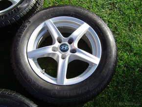 4XZIMNÍ HLINÍKOVÁ KOLA HYUNDAI I20, I30 195/65 R15 TOP - 3