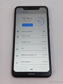 Nokia 5.1 Plus 3/32gb black. Záruka 6 měsíců . - 3