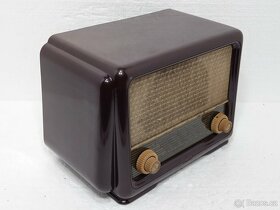 TESLA 420U TRIO - Bakelitové rádio 1956 - 3